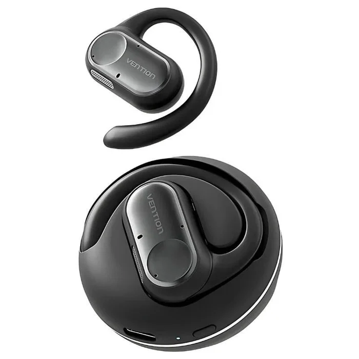 Vention OpenBeat O11 NBP - Auriculares Bluetooth de Diadema Abiertos, Color Negro, Bluetooth 5.3, USB-C