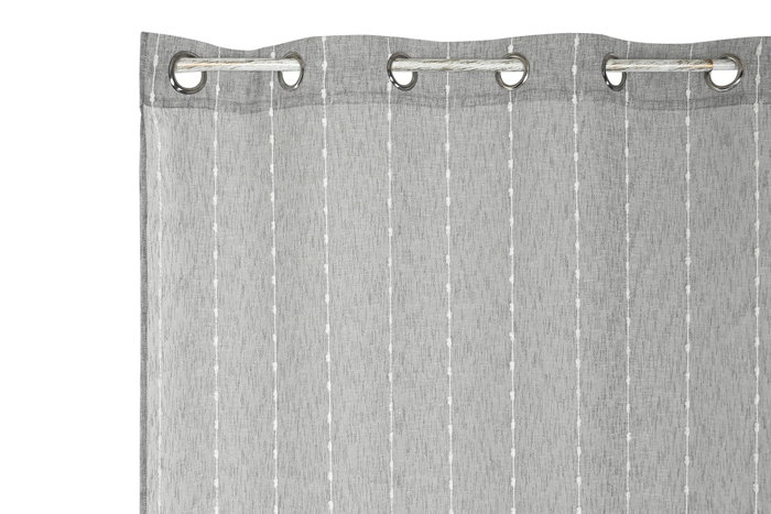 DKD Home Decor Cortina Urban Line dots 23 Gris Poliéster 260 x 260 x 140 cm (2 Unidades) DKD Home Decor Cortina Urban Line dots 23 Gris Poliéster 260 x 260 x 140 cm (2 Unidades)