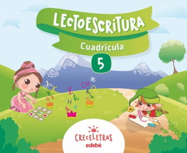 EDEBE, Cuaderno Lectoescritura 5 Cuadrícula Montessori - VV.AA.