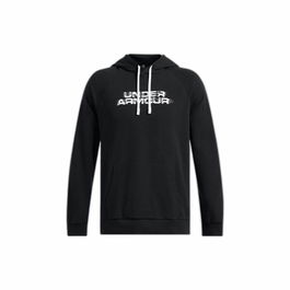 Sudadera con Capucha Hombre Under Armour Rival Flc Txtr Negro