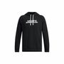 Sudadera con Capucha Hombre Under Armour Rival Flc Txtr Negro