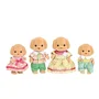 Sylvanian Families 5259 Familia Caniche con 4 figuras: Mamá, Papá, Hijo, Hija. Juguete a partir de 3 años.
