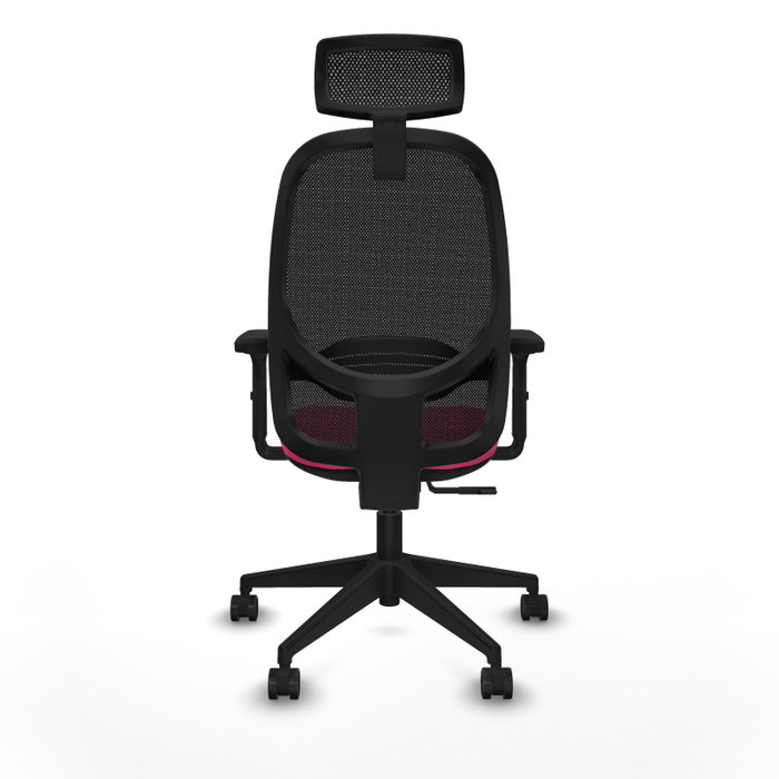 PIQUERAS Y CRESPO Silla de oficina Cilanco Rosa y Negro PIQUERAS Y CRESPO Silla de oficina Cilanco Rosa y Negro