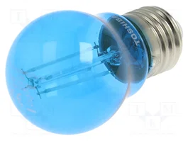 TOSHIBA LED LIGHTING Lámpara LED Azul E27 4,5W
