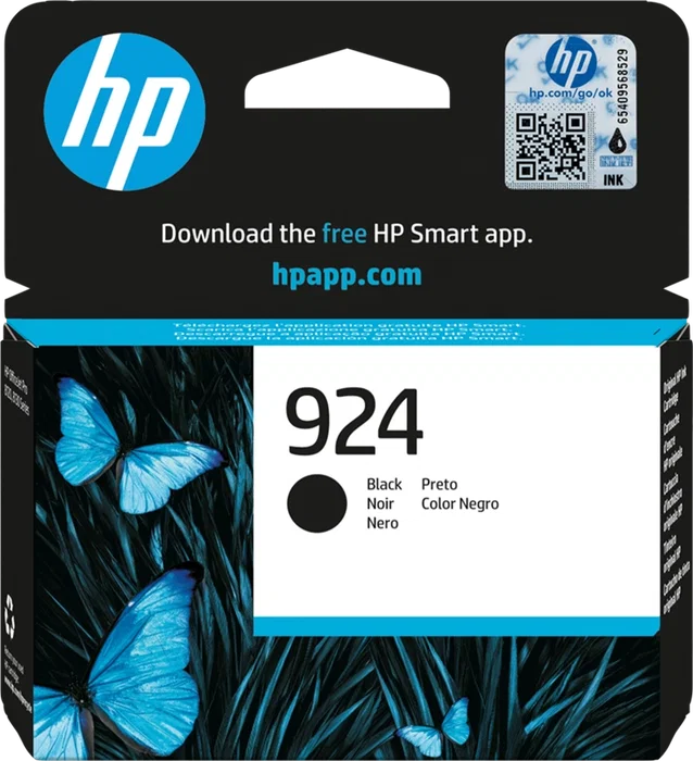 HP 924 Cartucho de tinta negro original (4K0U6NE) HP 924 Cartucho de tinta negro original (4K0U6NE)