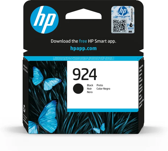 HP 924 Cartucho de tinta negro