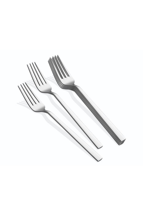 Hermia Juego de Cubiertos de 24 Piezas de Acero Inoxidable, Duradero y Elegante para la Cocina, Apto para Lavavajillas