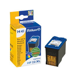 Pelikan Cartucho de Tinta HP22 C9352CE Tricolor Remanufacturado
