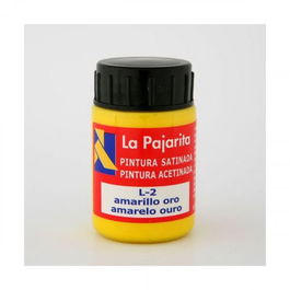 La Pajarita Pintura Satinada L-02 Amarillo Oro 75ml 110416
