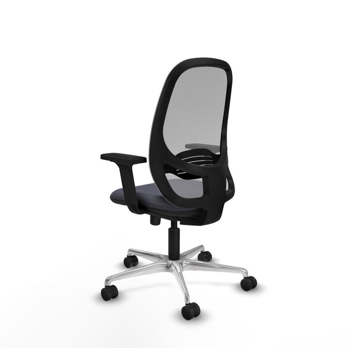 PIQUERAS Y CRESPO Silla de oficina Cilanco Gris con mecanismo Sincro PIQUERAS Y CRESPO Silla de oficina Cilanco Gris con mecanismo Sincro