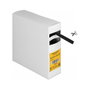 DeLOCK Tubo termorretráctil con adhesivo, 5 m x 7,9 mm, Negro