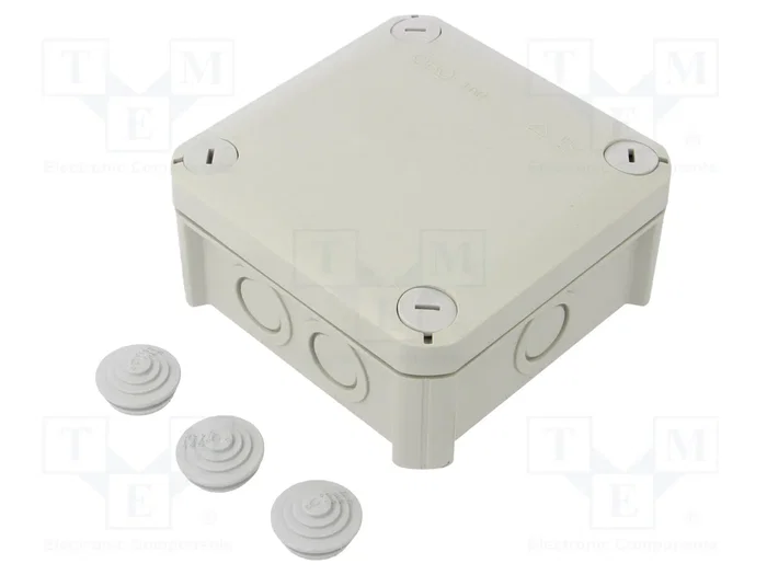 OBO BETTERMANN Caja de conexiones T 60 gris claro OBO BETTERMANN Caja de conexiones T 60 gris claro