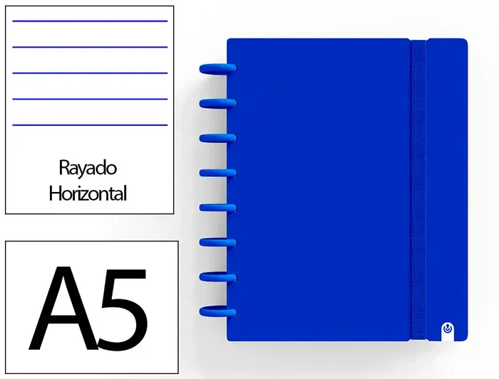 Carchivo Cuaderno Ingeniox Foam A5 80 Hojas Rayado Horizontal Azul Oscuro Carchivo Cuaderno Ingeniox Foam A5 80 Hojas Rayado Horizontal Azul Oscuro