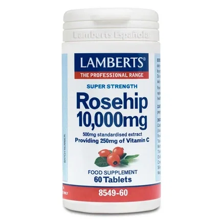 LAMBERTS Escaramujo 10.000mg 60 tabletas