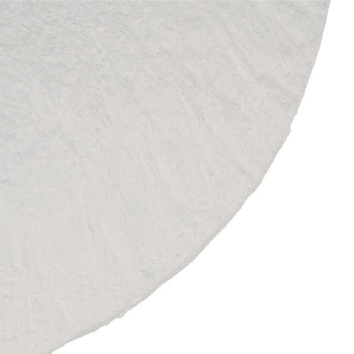 Lámpara Techo Blanco-Oro Papel Maché 53 X 39 X 18 cm