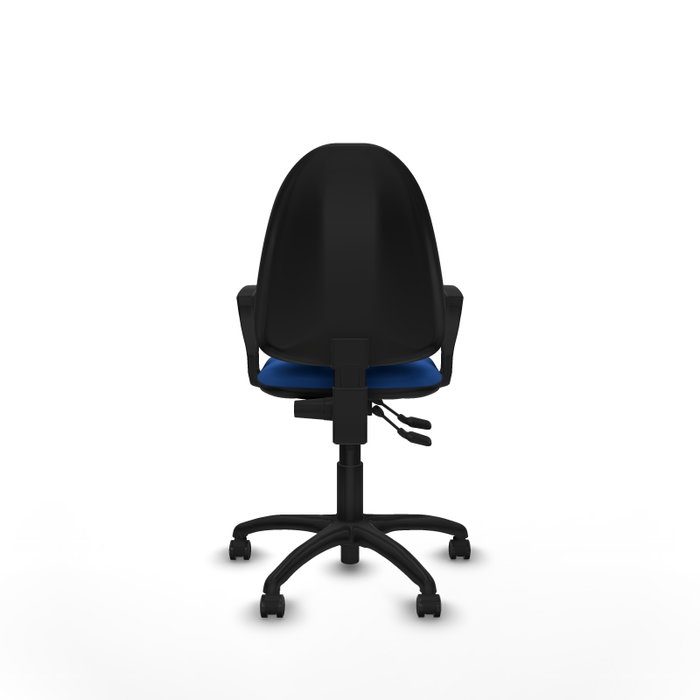 PIQUERAS Y CRESPO Silla de oficina Aýna Azul con Brazos Fijos