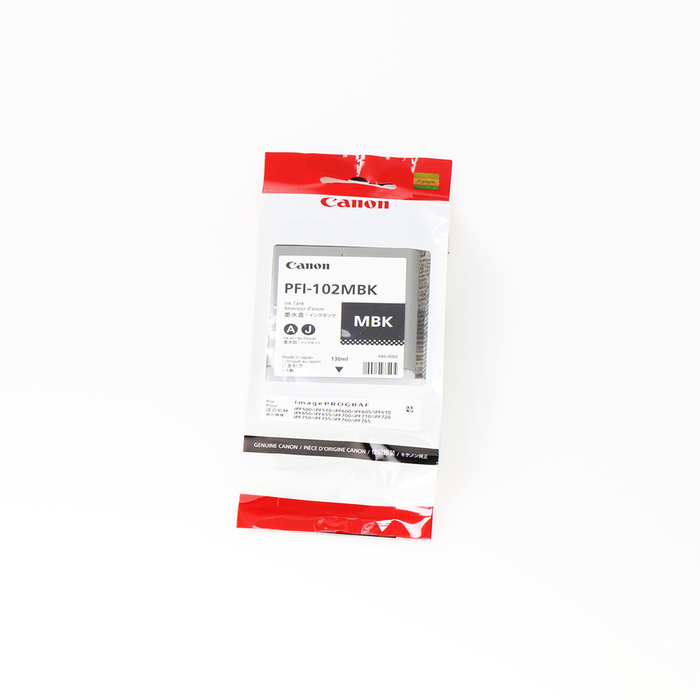 Canon PFI-102MBK Negro mate Canon PFI-102MBK Negro mate