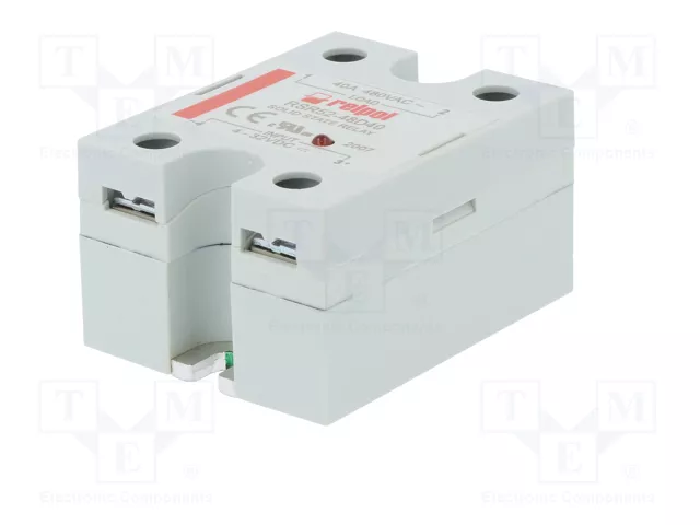 RELPOL RSR52-48D40 Relé de semiconductor monofásico 40A 48-530VAC