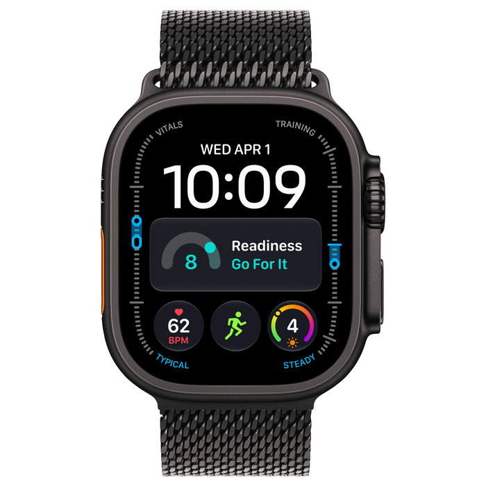 Apple Watch Ultra 4 49mm Cellular Titanio Negro con Correa Milanese M Apple Watch Ultra 4 49mm Cellular Titanio Negro con Correa Milanese M