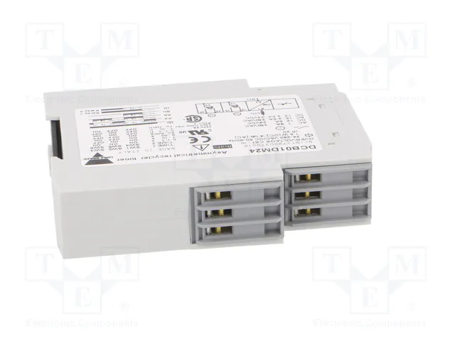 CARLO GAVAZZI Relé de tiempo DCB01DM24 24-240V AC/DC CARLO GAVAZZI Relé de tiempo DCB01DM24 24-240V AC/DC