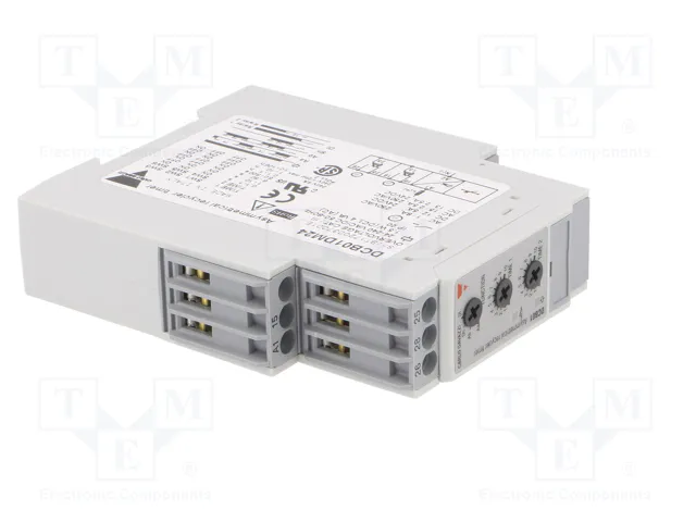 CARLO GAVAZZI Relé de tiempo DCB01DM24 24-240V AC/DC CARLO GAVAZZI Relé de tiempo DCB01DM24 24-240V AC/DC