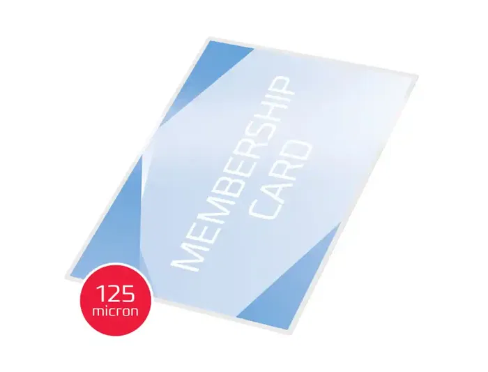 Gbc Bolsa de plastificar Jumbo 75x105 mm 2x125 mc Caja de 100 unidades