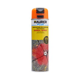 MAURER Spray Pintura Trazador Naranja Fluorecente 500 ml