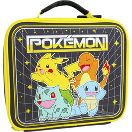 KIDS LICENSING Bolsa Portameriendas Térmica Pokemon 20x23x8cm