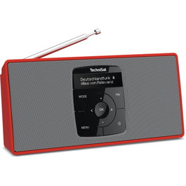 Technisat DigitRadio 2 S rojo/plata
