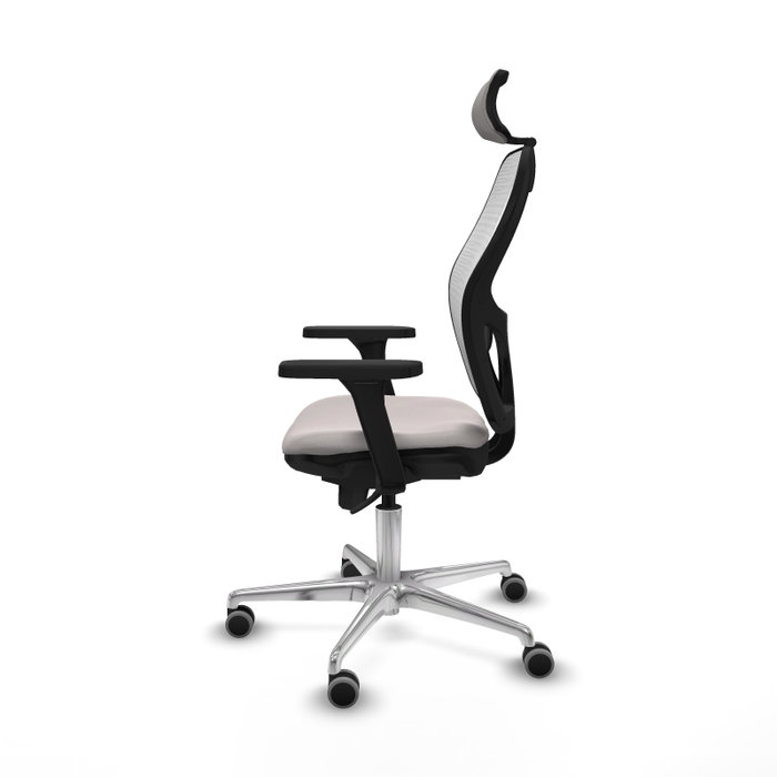 PIQUERAS Y CRESPO Silla de oficina Jorquera Blanco con mecanismo Sincro PIQUERAS Y CRESPO Silla de oficina Jorquera Blanco con mecanismo Sincro
