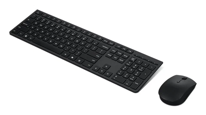 Lenovo 4X31R64357 Combo Teclado y Ratón Inalámbrico RF+Bluetooth para Oficina, Teclado Español QWERTY Completo con Tecla Copilot, Switch Tijera, Color Gris Lenovo 4X31R64357 Combo Teclado y Ratón Inalámbrico RF+Bluetooth para Oficina, Teclado Español QWERTY Completo con Tecla Copilot, Switch Tijera, Color Gris