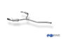 Fox Silenciador Trasero para Mazda 6 GH Diesel con Colas Pulidas