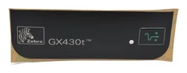 Zebra 105934-064 Placa identificativa Negra para GX430T