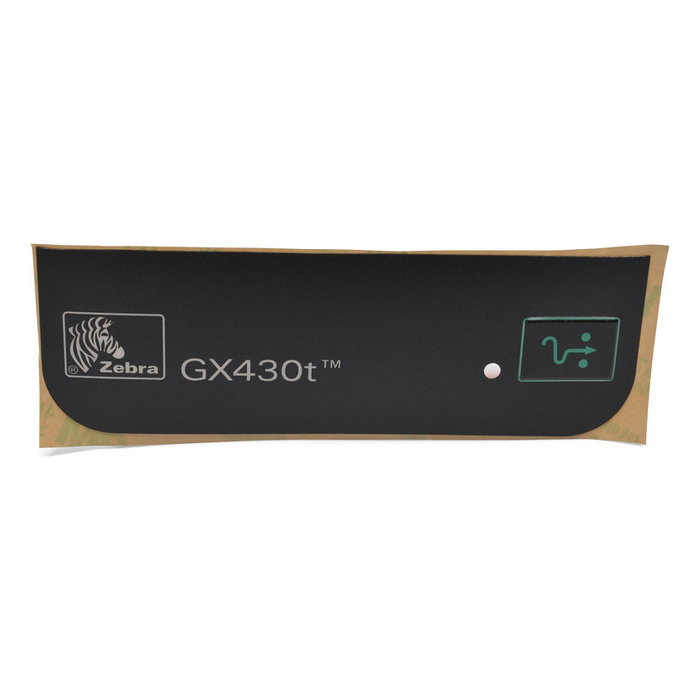 Zebra 105934-064 Placa identificativa Negra para GX430T