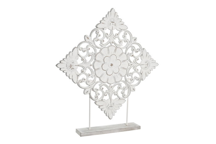DKD Home Decor Decoración MDF Metal 49x7x55 Desgastado Blanco DKD Home Decor Decoración MDF Metal 49x7x55 Desgastado Blanco