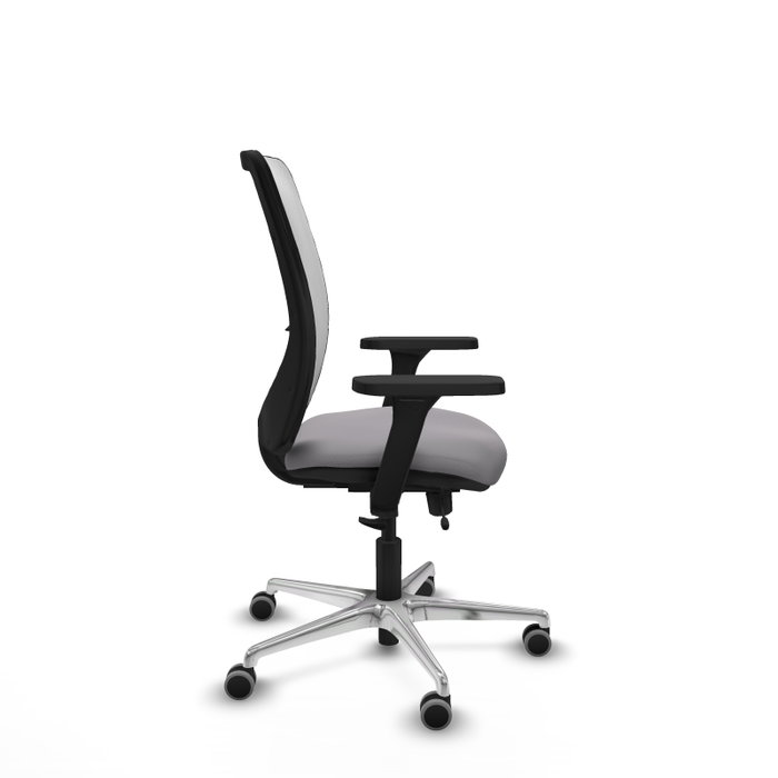 PIQUERAS Y CRESPO Silla de oficina Zulema Gris y Blanco PIQUERAS Y CRESPO Silla de oficina Zulema Gris y Blanco