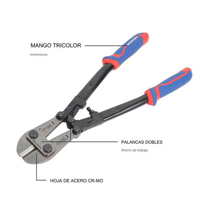 Workpro Cizalla 350 mm