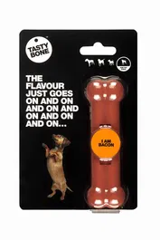 Tasty Bone Juguete para Cachorro Sabor Bacon