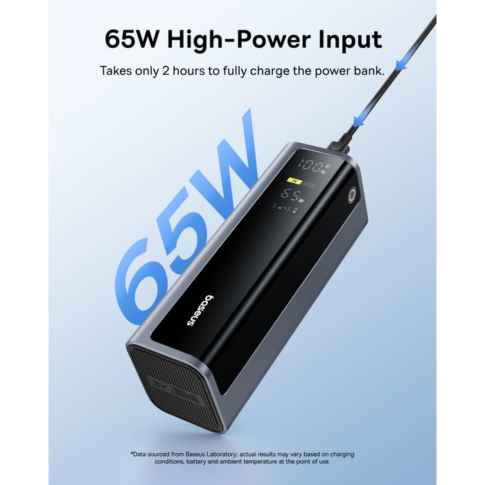 Baseus EnerGeek GP12 Power Bank 20800mAh 145W Gris Baseus EnerGeek GP12 Power Bank 20800mAh 145W Gris