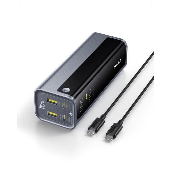 Baseus EnerGeek GP12 Power Bank 20800mAh 145W Gris Baseus EnerGeek GP12 Power Bank 20800mAh 145W Gris