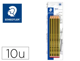 Staedtler Noris n.2 HB Lápices de Grafito Blister 10 Unidades