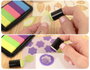 Tsukineko Versacolor Almohadilla de Tinta 5 Colores Piruleta Opaca 95x65mm