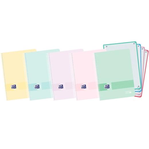 Oxford Cuaderno Live&Go Europeanbook 4 Microperforado 120H A5+ 5x5 mm Tapa Plástico Surtido Pastel (Set 5) (Set de 5) Oxford Cuaderno Live&Go Europeanbook 4 Microperforado 120H A5+ 5x5 mm Tapa Plástico Surtido Pastel (Set 5) (Set de 5)