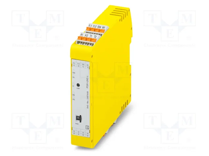 PHOENIX CONTACT PSRuni Relé de seguridad 24VDC 2 Entradas PHOENIX CONTACT PSRuni Relé de seguridad 24VDC 2 Entradas