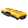 DEWALT DCB104-QW Cargador de Batería de Ión de Litio 12 Ah Amarillo 8 A para 4 Baterías