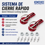 Occ Motorsport Kit Cierre Capot Rojo