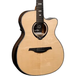 LAG GUITARRA ACÚSTICA AUDITORIUM HYVIBE H2 50 A/E CUTAWAY