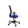 PIQUERAS Y CRESPO Silla de oficina Zulema Azul con respaldo gris