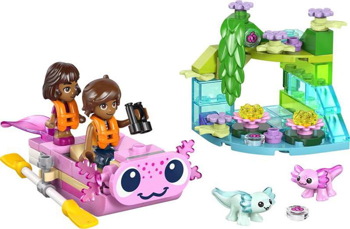 Lego Friends Juego de Construcción Aventuras en el Barco-Ajolote, Edad Mínima Recomendada: 6 Años