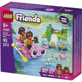 Lego Friends Aventuras en el Barco-Ajolote 42681